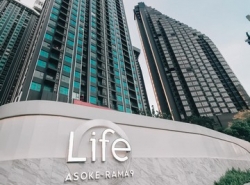 ปล่อยเช่าคอนโด Life asoke rama 9 ขนาด 32 ตารางเมตร เฟอร์นิเจอร์เครื่องใช้ไฟฟ้าครบ 