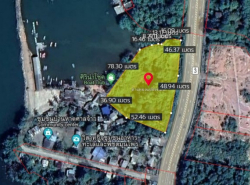 รหัส  DSL-034 SALE พื้นที่ดิน ที่ดิน หาดศาลเจ้า จ.ตราด บรรยากาศน่าอยู่