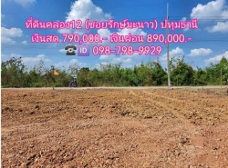 #ที่ดินคลอง12 (#ซอยรักษ์น้ำมะนาว) #หนองเสือ #ปทุมธานี  ขนาด 100 ตร.ว  เงินสด 790,000 บาท ✅เงินผ่อน 890,000 บาท