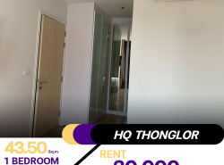 ว่างเช่าราคาดี คอนโด HQ Thonglor ✨สไตล์โมเดิร์นที่จะทำให้คุณตื่นตาตื่นใจ