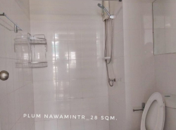 ขาย คอนโด ห้องมือสอง 1 นอน พร้อมเฟอร์ PLUM CONDO นวมินทร์ 28 ตรม. ใกล้โลตัสนวมินทร์