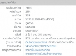 ที่ดินแปลงเล็กติดถนน 304 หน้ากว้าง 40 เมตร 100 เมตร  ทรงสวย