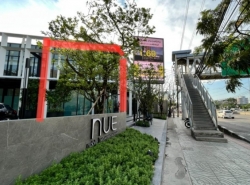 ให้เช่าพื้นที่ ขนาด 30 ตรม ติดถนนงามวงศวาน ในโครงการ Nue Noble เหมาะทำหน้าร้าน คาเฟ่ เสริมสวย สปา