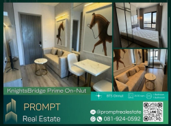 KL04356 - KnightsBridge Prime On-Nut - 26.50 sqm  - BTS Onnut - Sukumvit Hospital - Big C Extra Onnut