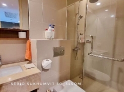 ให้เช่า คอนโด top floor corner 1 bedroom Serio สุขุมวิท 50 34 ตรม. good location near BTS and expressway