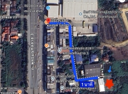 ขาย ที่ดิน 100 ตรว พุทธมณฑล สาย 3 แยก22 เข้าซอย 250ม เหมาะ บ้าน โกดัง