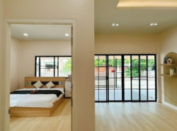 R7 บ้านในโครงการ กุลพันธ์วิวล์ 3  บ้านชั้นเดียว แปลงมุม  รีโนเวทใหม่ ตกแต่ง Style Minimal