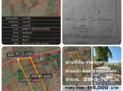  ขายที่ดิน ราคาโครตถูก หน้าติดถนนสาธารณะ /ไฟฟ้าพร้อม/ติดชุมชน/มีบ่อพักน้ำ อ.เนินขาม จ.ชัยนาท