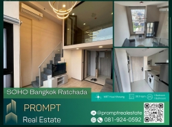 PT0003 - SOHO Bangkok Ratchada - 38.9 sqm - MRT Huai Khwang