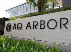 ขายพร้ออมเช่าบ้านเดี่ยว 3 ชั้น AQ ARBOR สวนหลวง ร.9 แต่งครบ